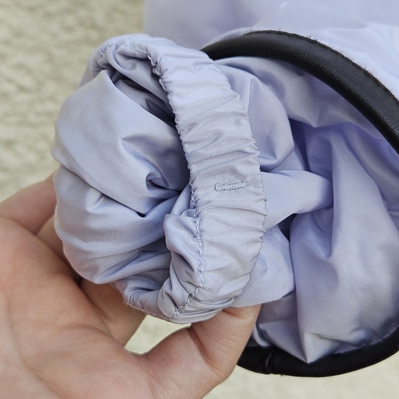 Prada y2k short light purple nylon winter jacket size IT 42 US 6 - Picture 13 of 15